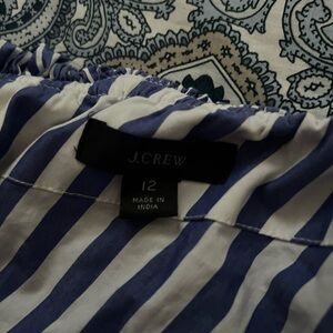 J Crew size 12 one shoulder romper